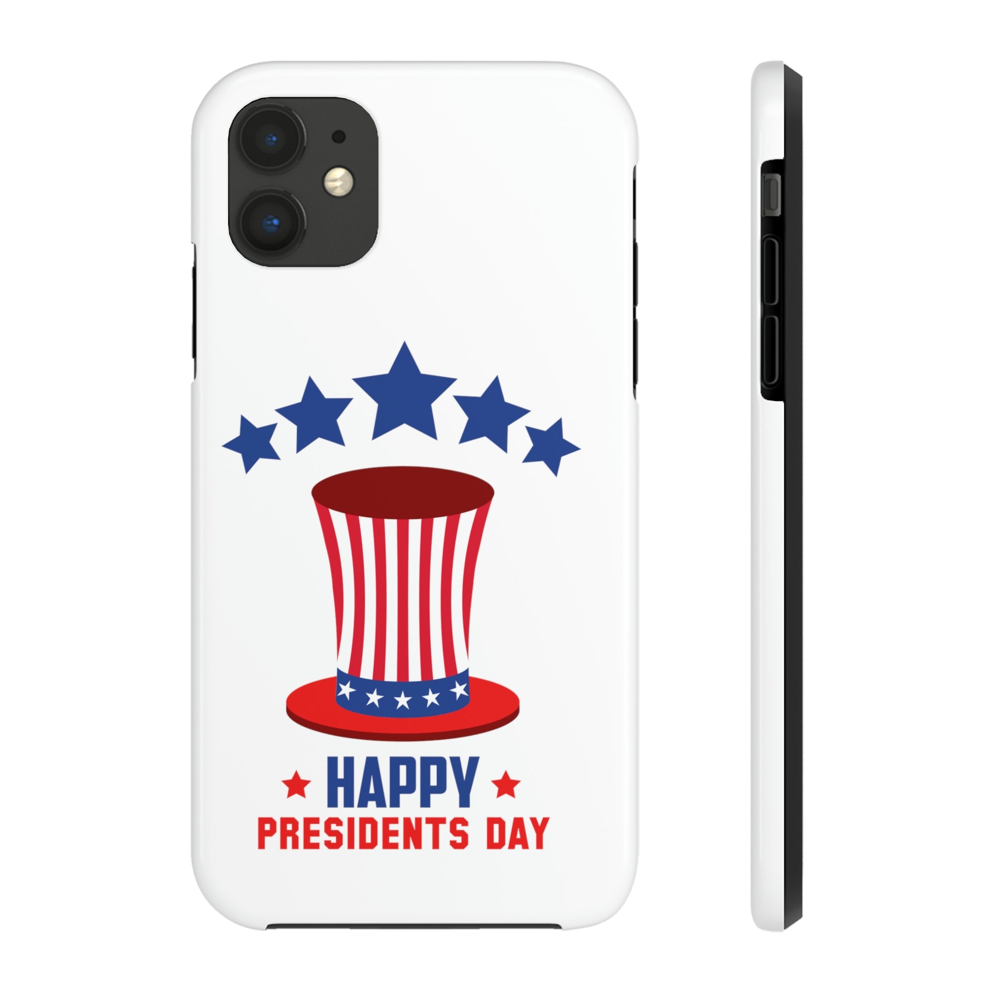 Happy President's Day Hat Tough Phone Cases, Case-Mate