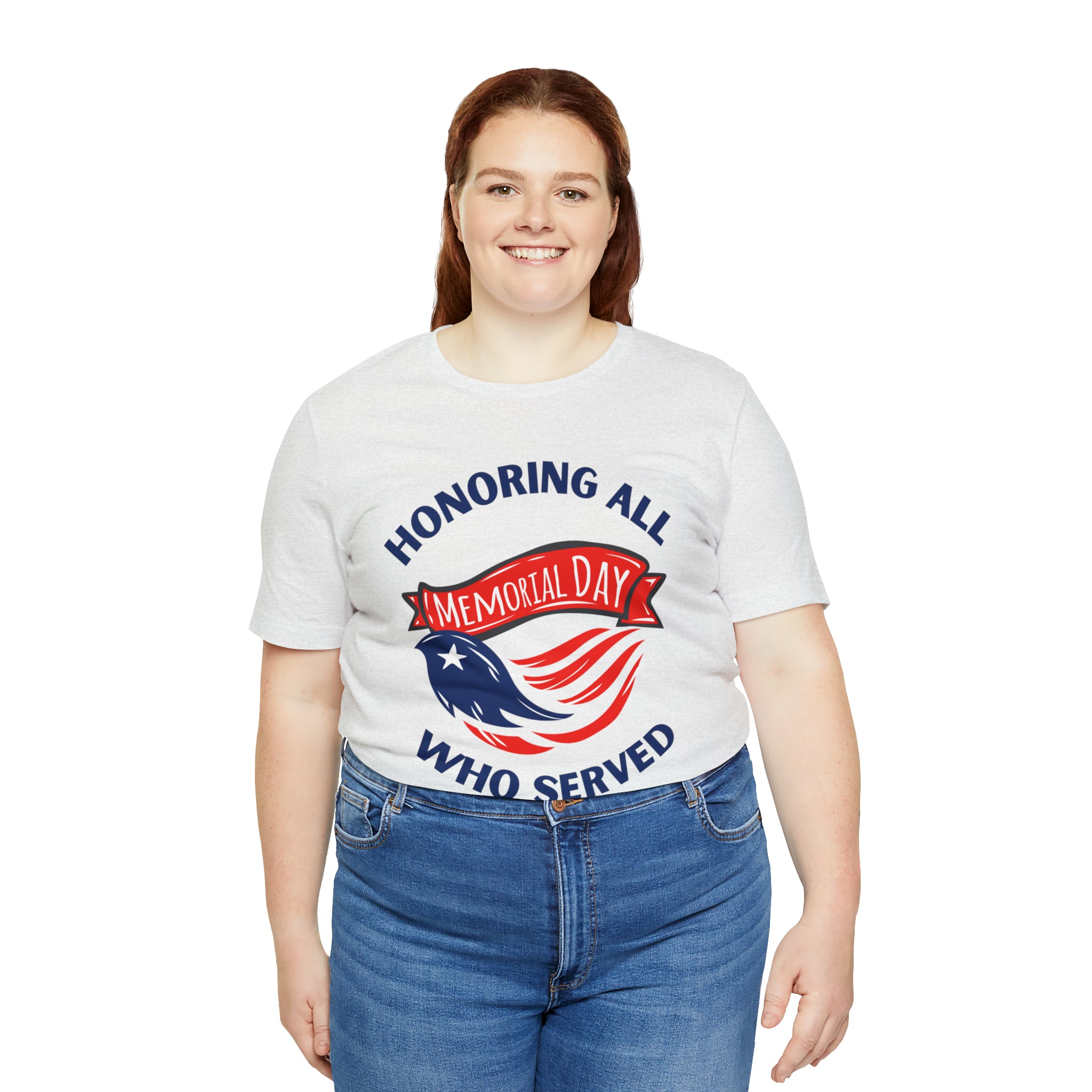 Memorial Day Honoring All Who Served Unisex Jersey Short Sleeve Tee