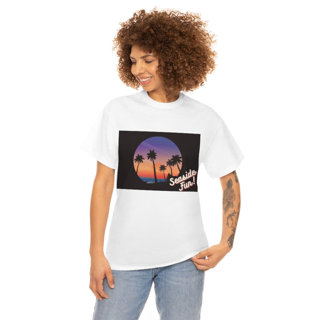 Seaside Fun Unisex Heavy Cotton Tee