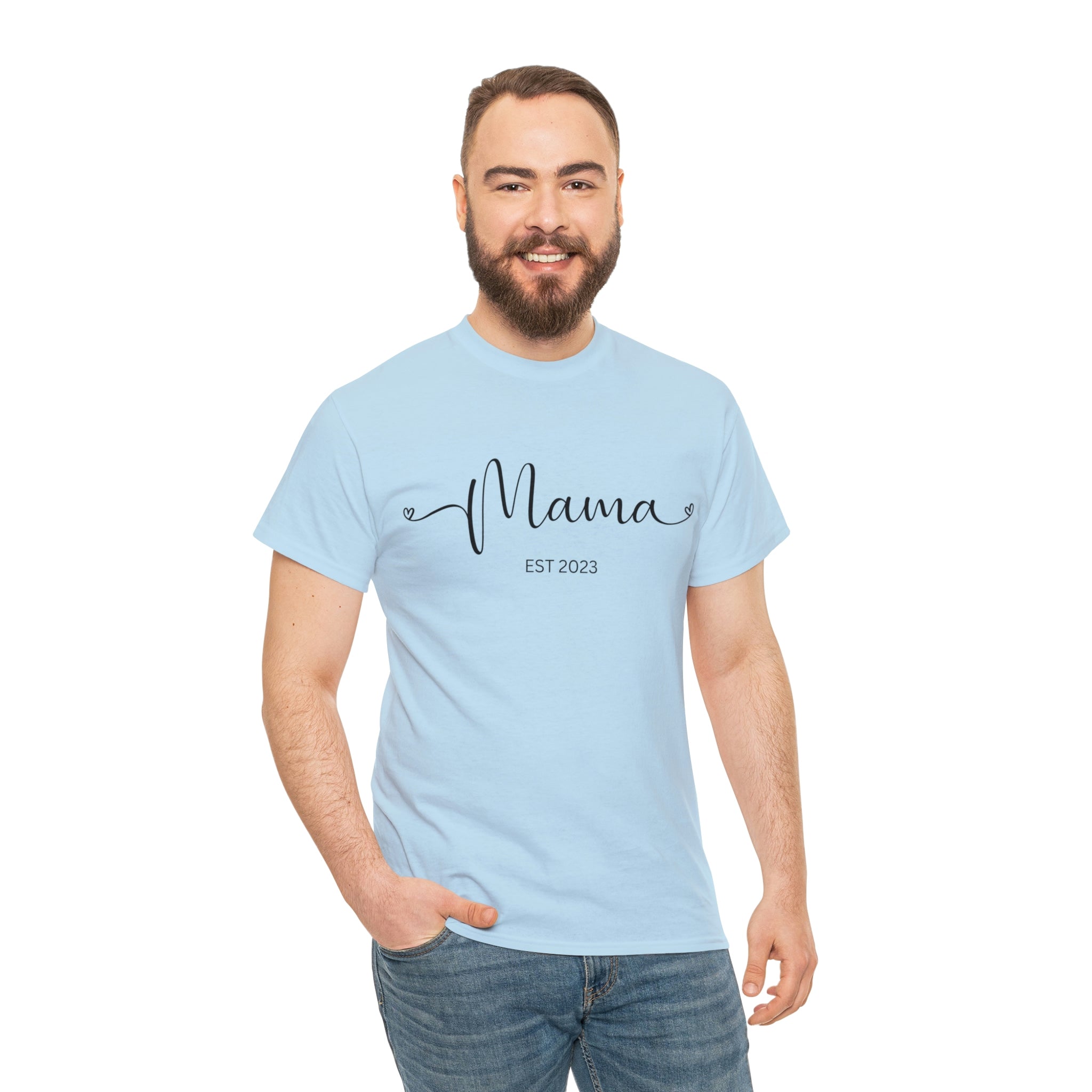 Happy Mama Day Unisex Heavy Cotton Tee