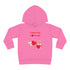 I Hear You Love Me Toddler Pullover Fleece Hoodie