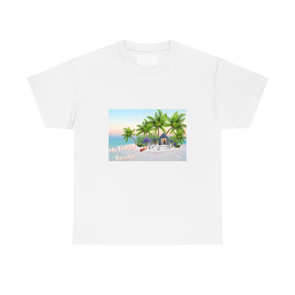 My Tropical Paradise Unisex Heavy Cotton Tee