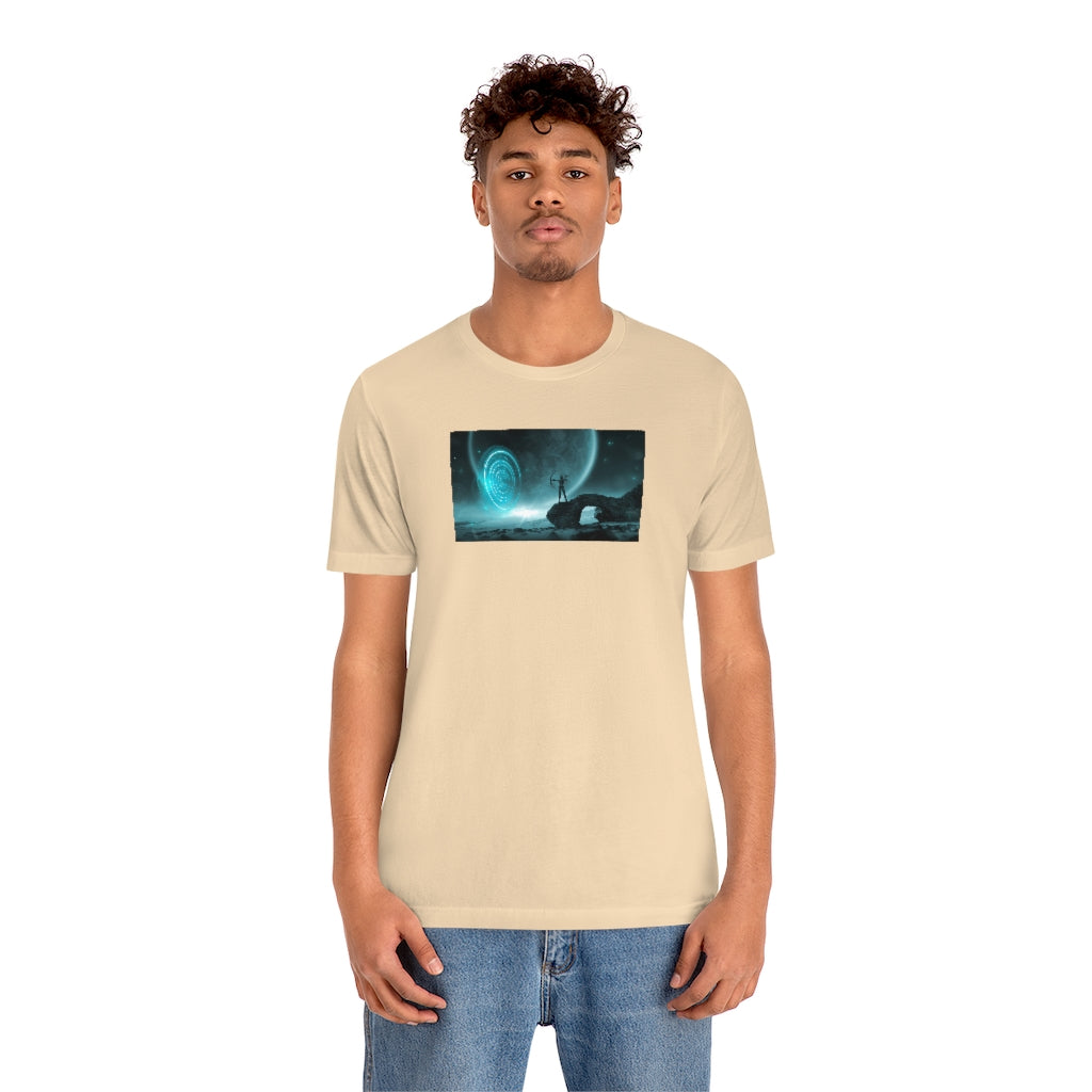 Mystical Moon Unisex Jersey Short Sleeve Tee