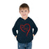 Happy Valentine's Day Toddler Pullover Fleece Hoodie