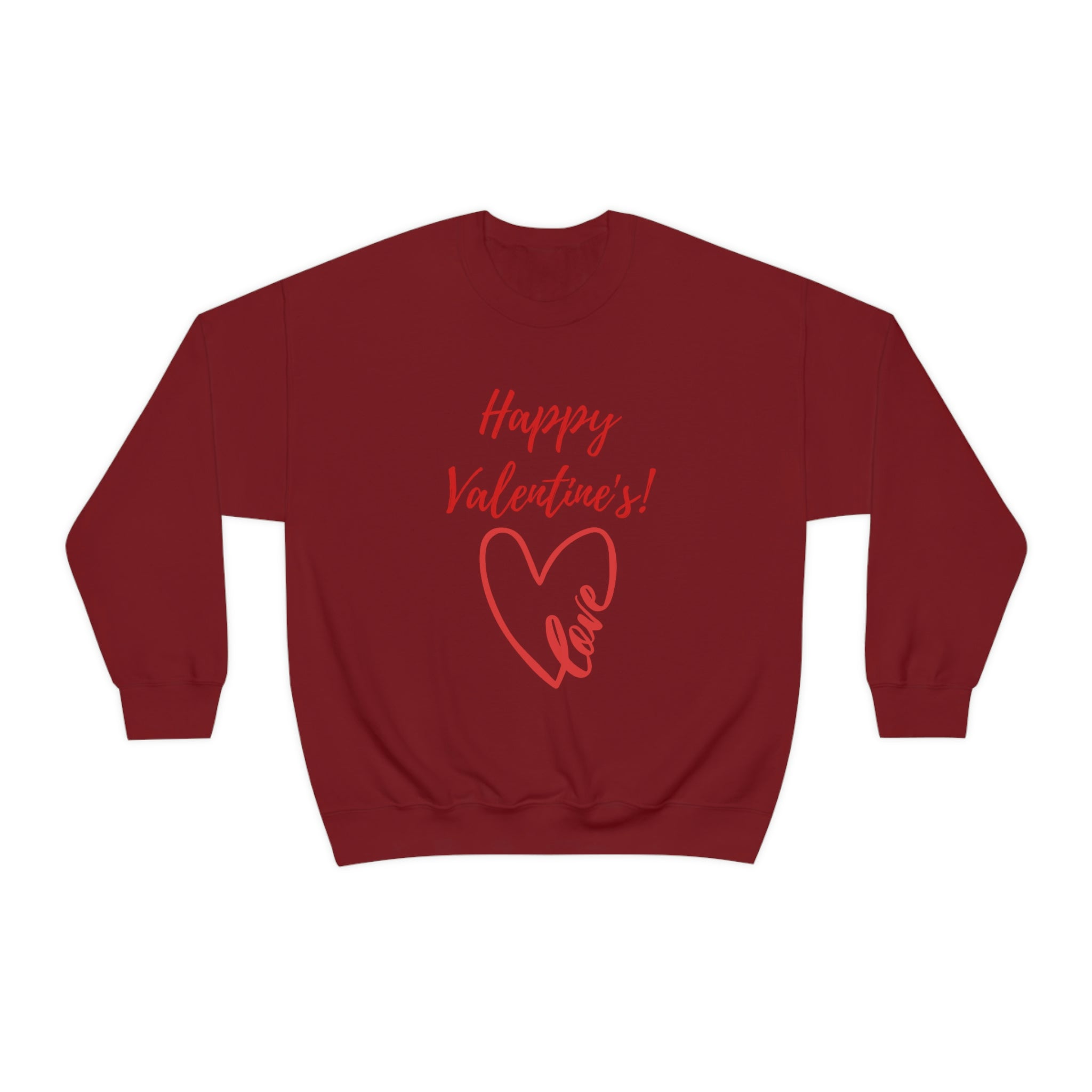 Happy Valentine's Love! Unisex Heavy Blend™ Crewneck Sweatshirt