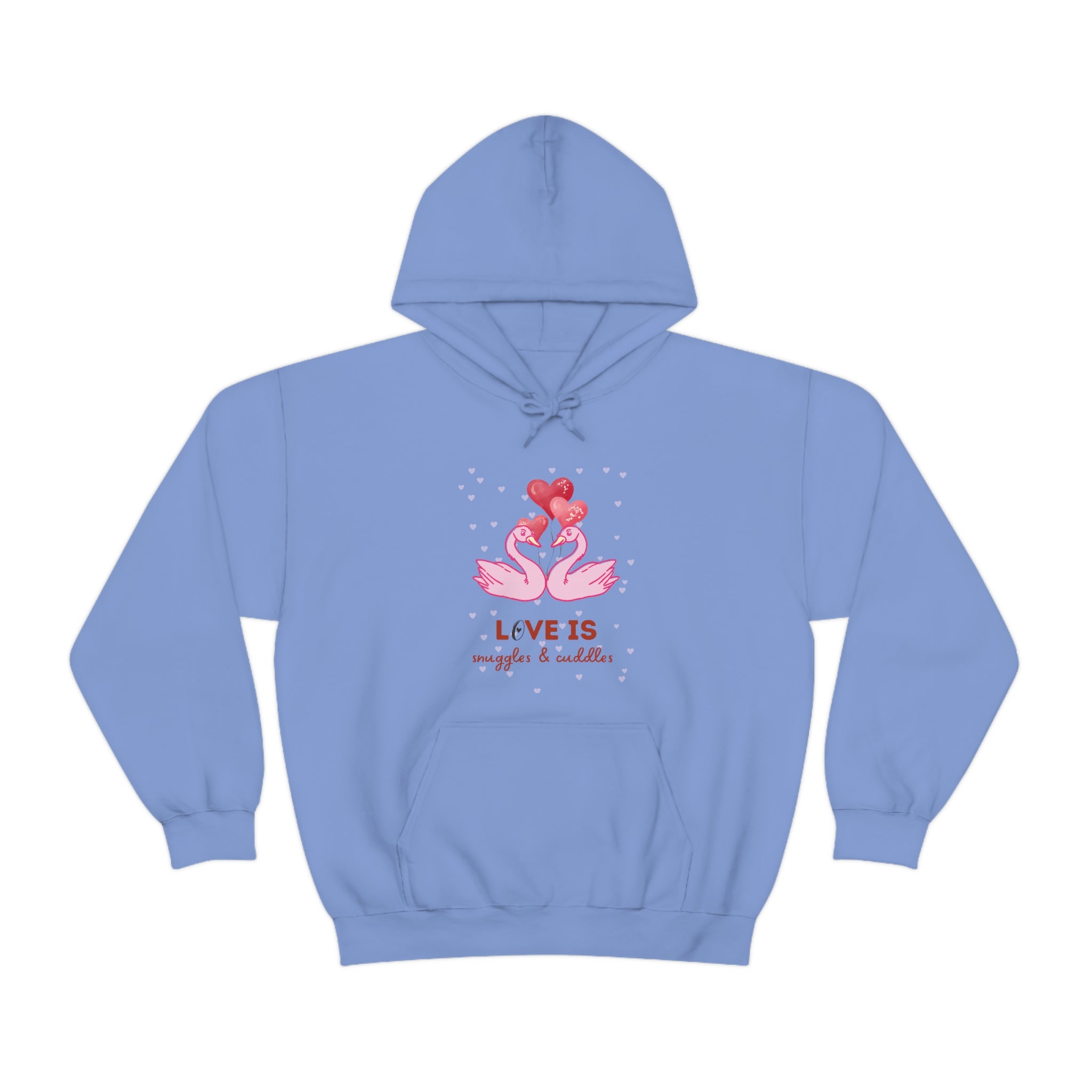 Love Is Snuggles & Cuddles Unisex Heavy Blend™ Hooded Sweatshirt