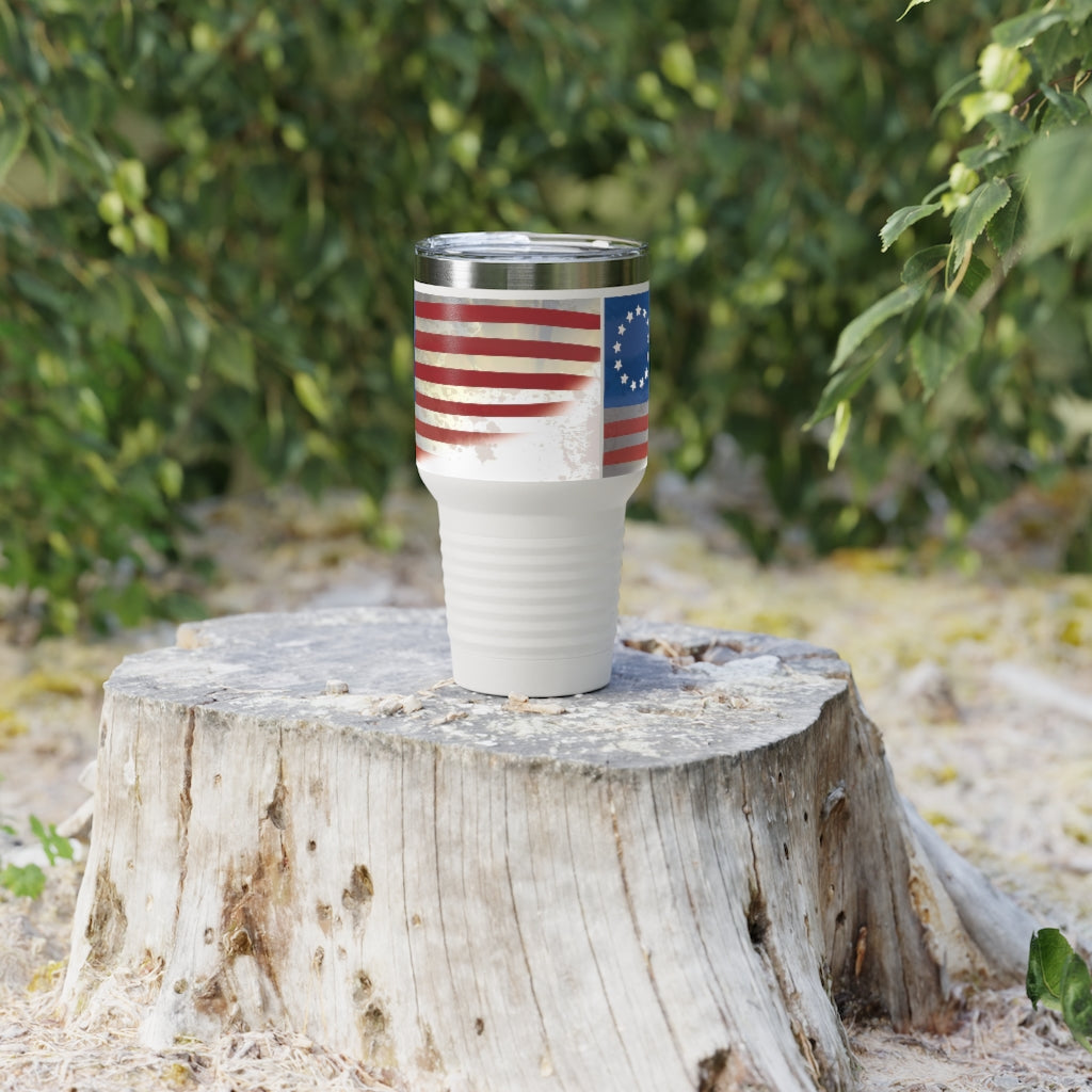 Old Glory Ringneck Tumbler, 30oz