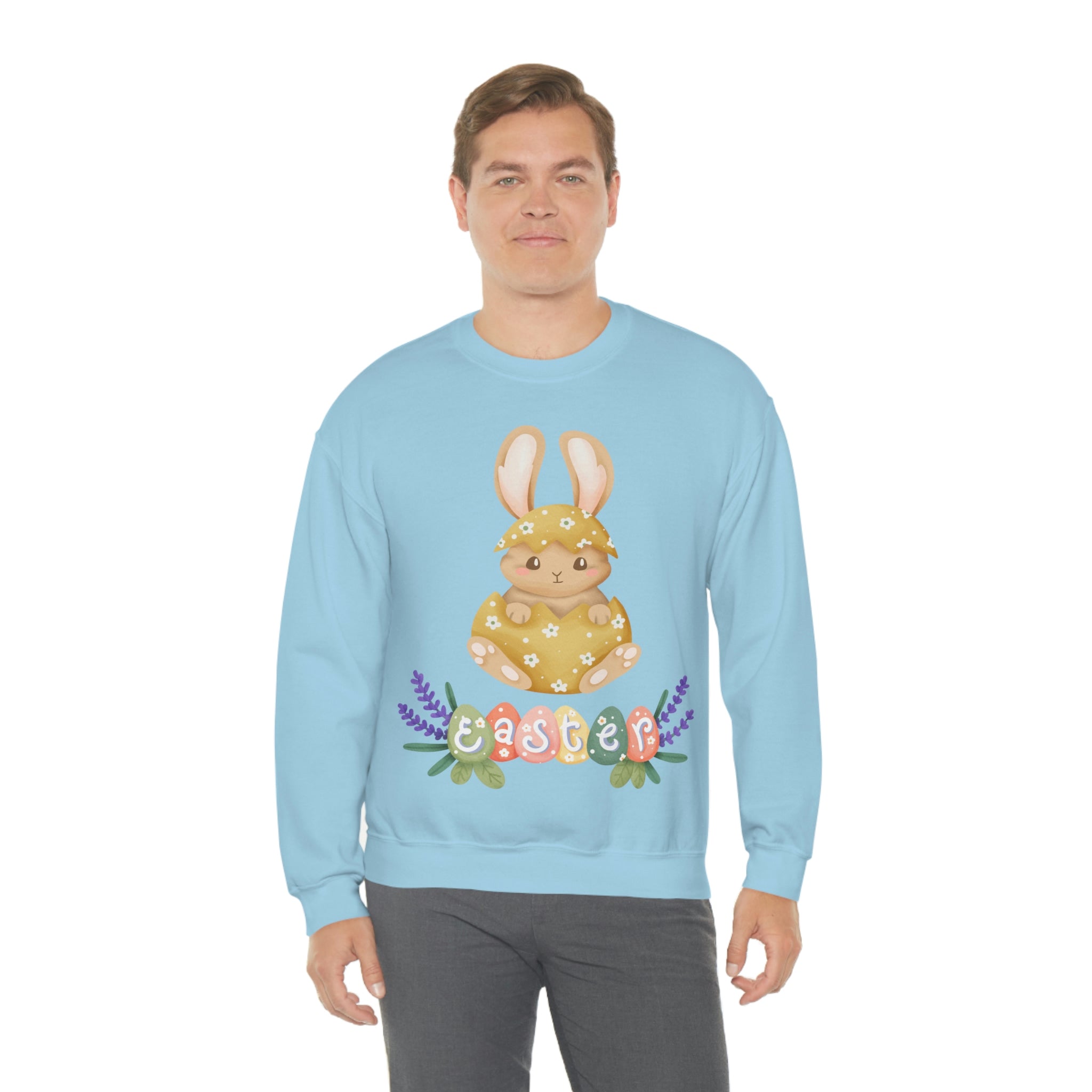 Easter Hunt Is On Unisex Heavy Blend™ Crewneck Sweatshirt