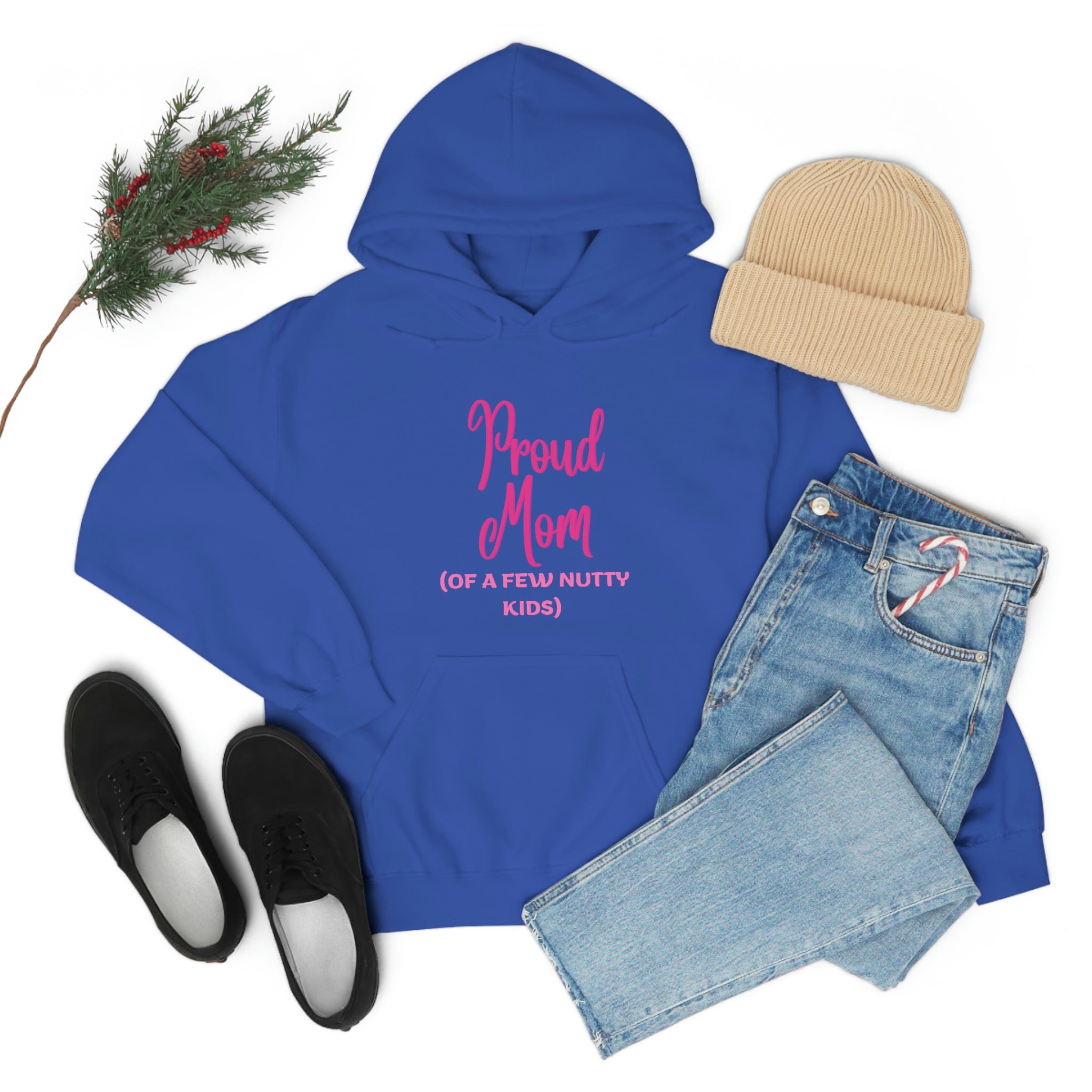 Proud Mom Unisex Heavy Blend™ Hooded Sweatshirt