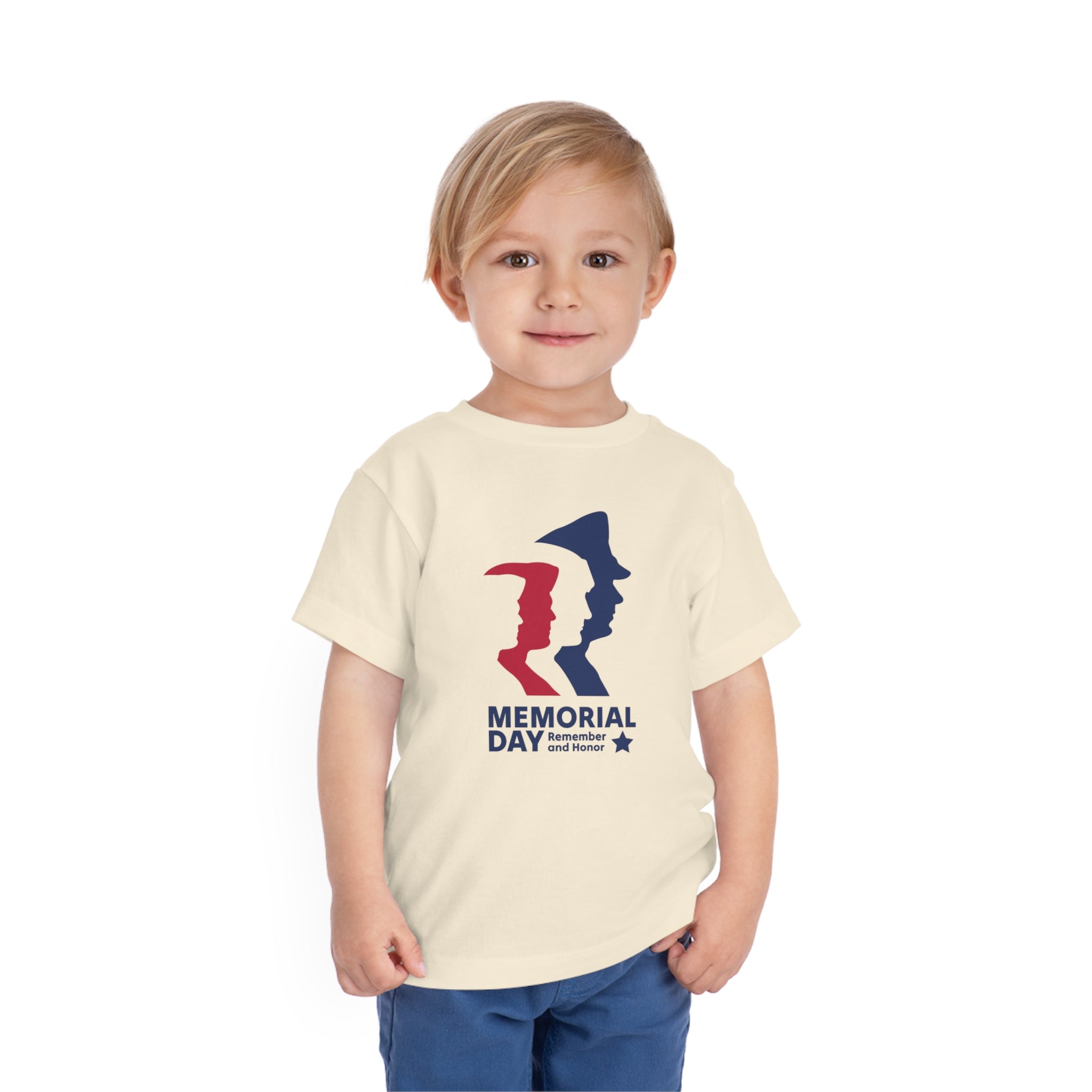 Memorial Day Heroes Toddler Short Sleeve Tee