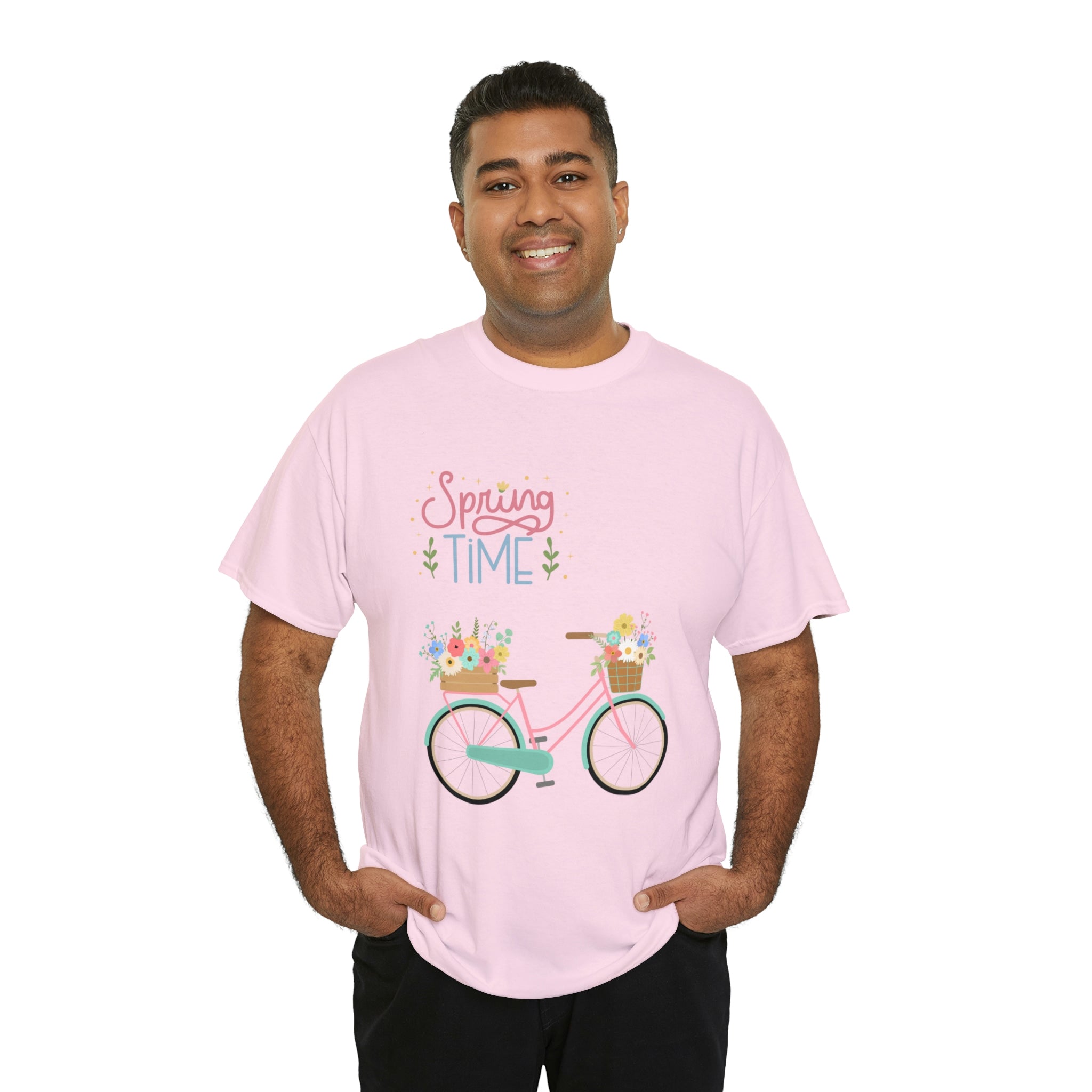 Spring Time Unisex Heavy Cotton Tee
