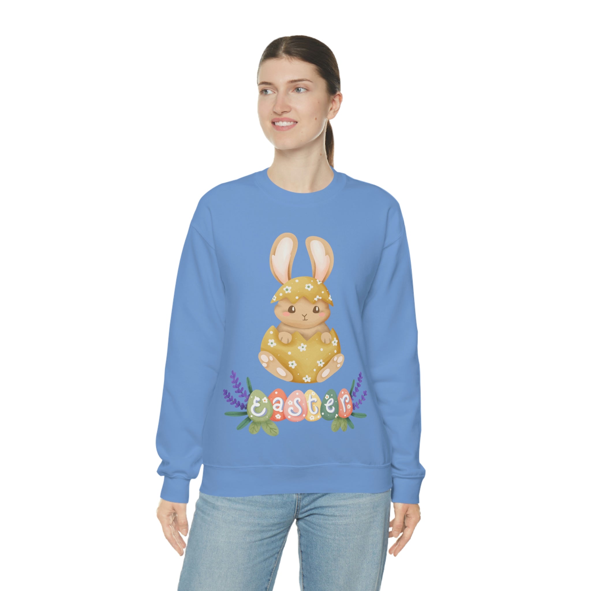 Easter Hunt Is On Unisex Heavy Blend™ Crewneck Sweatshirt