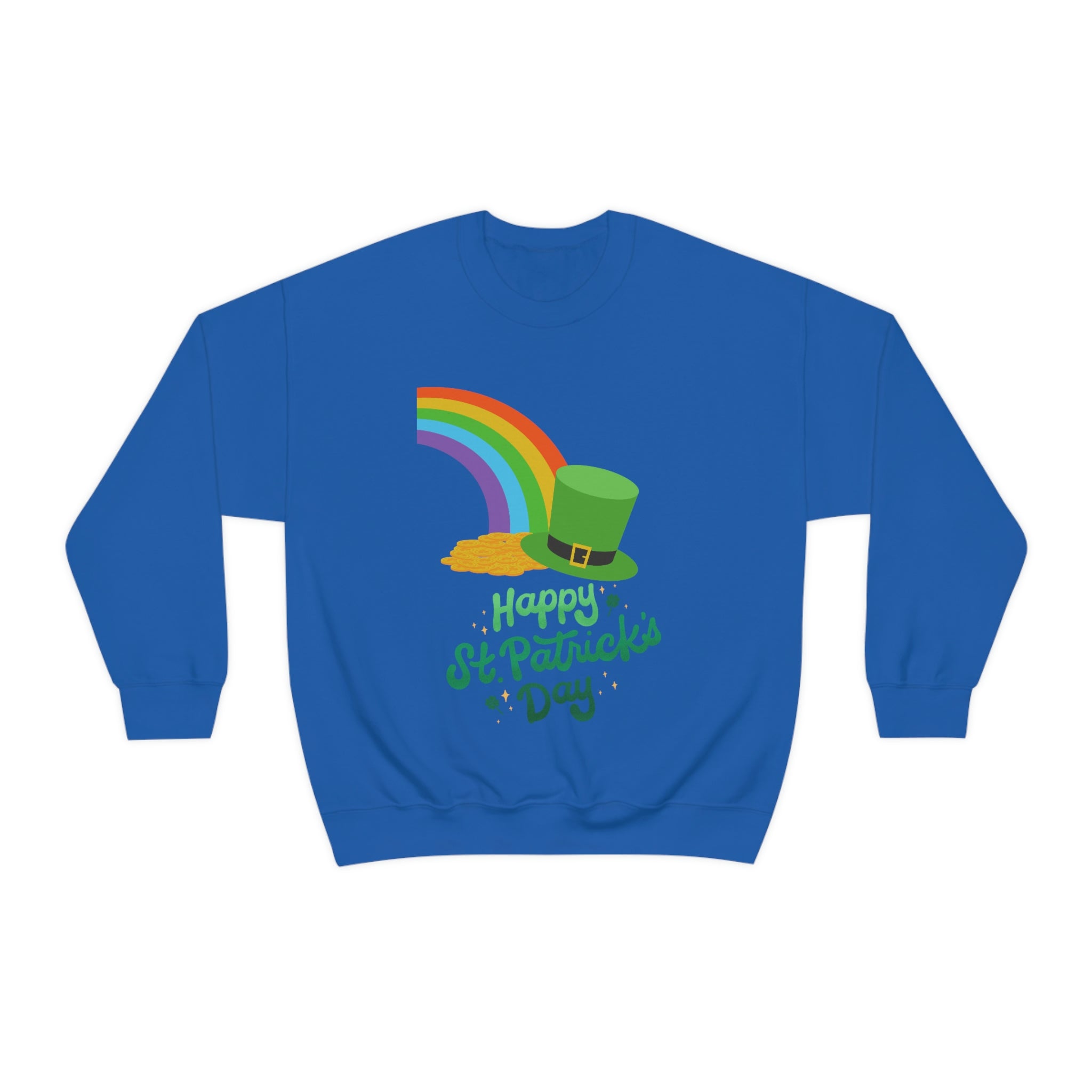 Happy Saint Patrick Day Unisex Heavy Blend™ Crewneck Sweatshirt