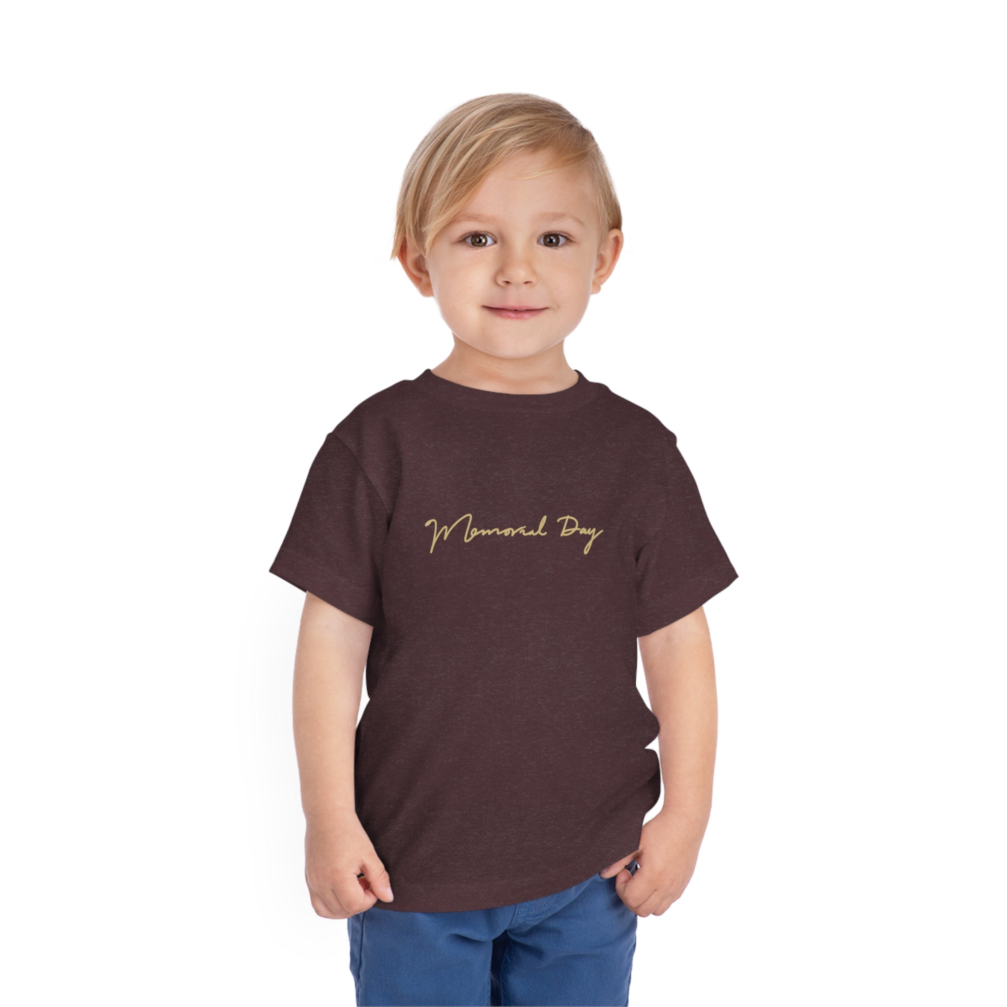 Memorial Day Toddler Short Sleeve Tee