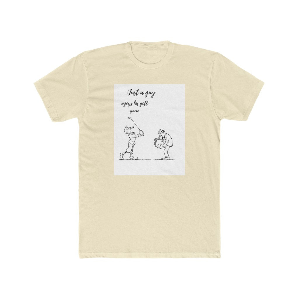 Golfer Men's Cotton Crew Tee