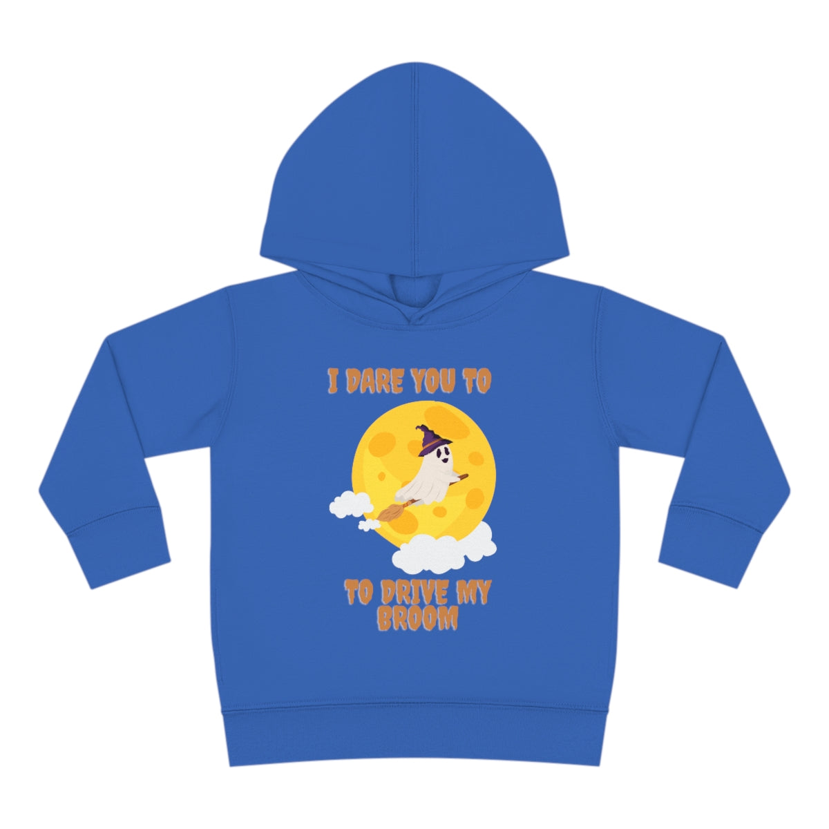 I Dare You to Drive My Broom Toddler Pullover Fleece Hoodie