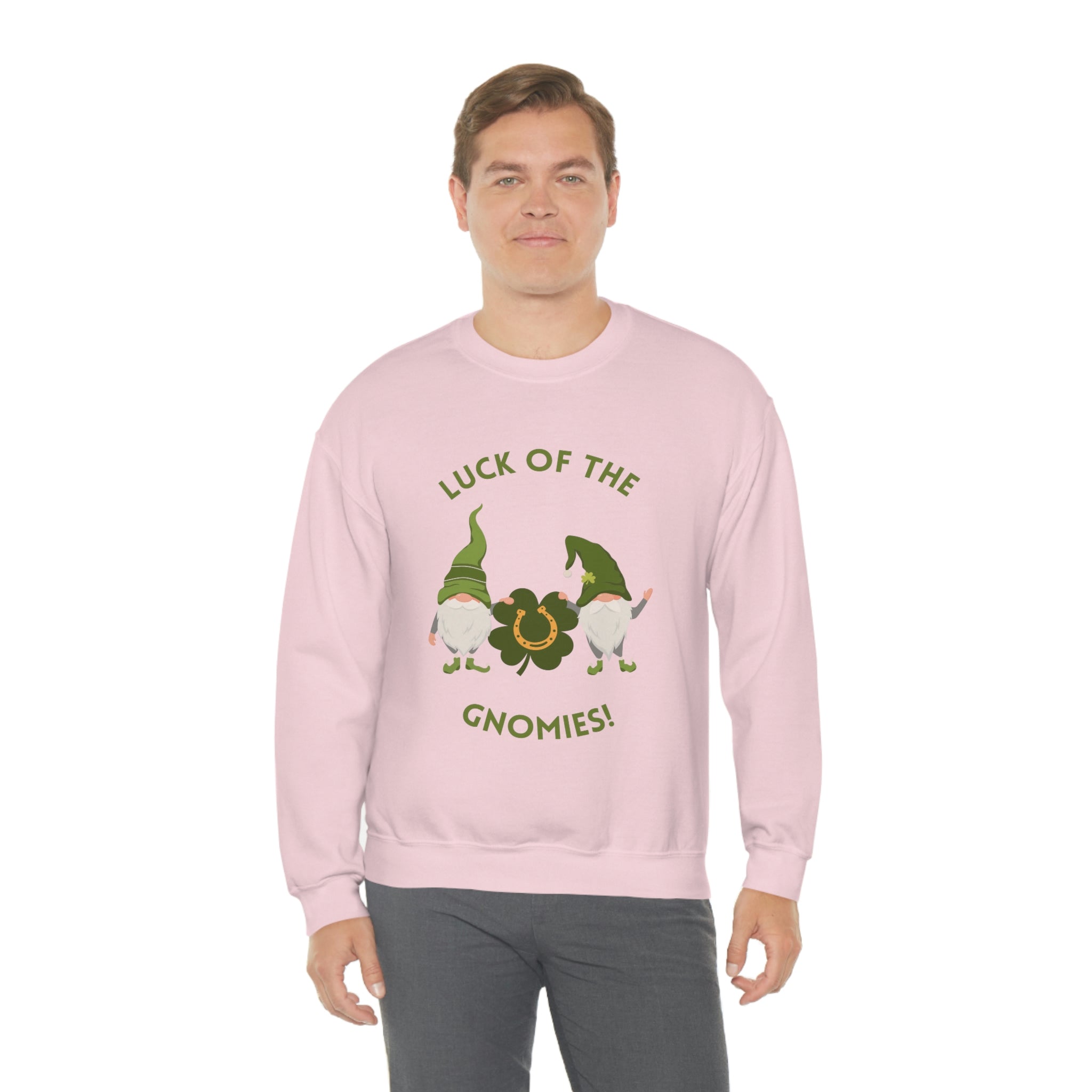 The Luck Of The Gnomies! Unisex Heavy Blend™ Crewneck Sweatshirt