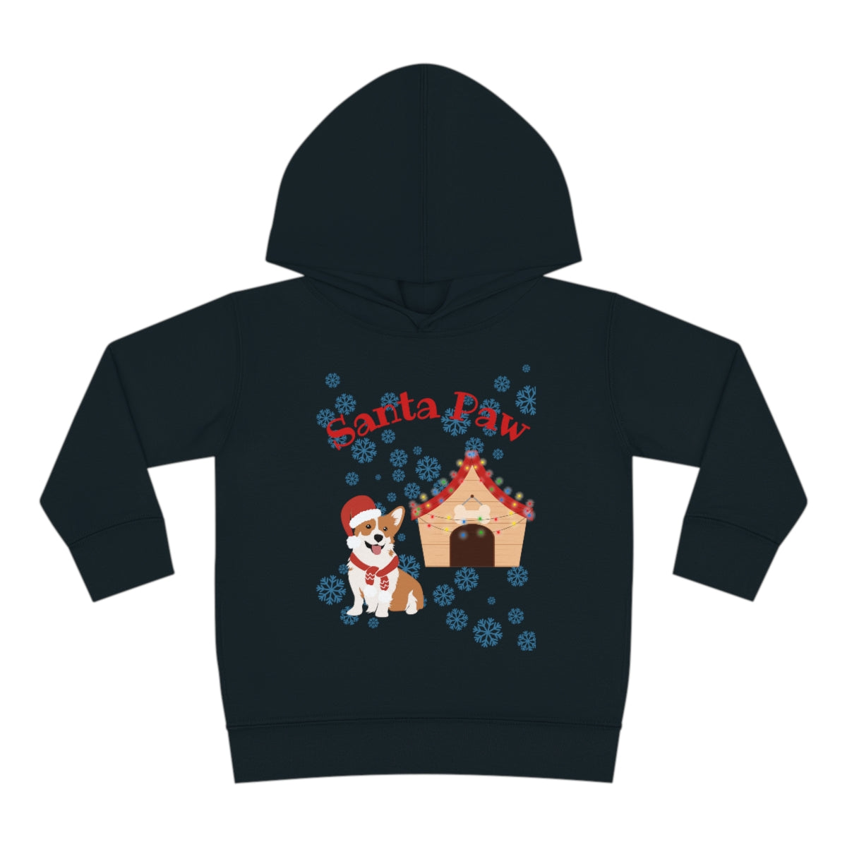 Santa Paw Toddler Pullover Fleece Hoodie