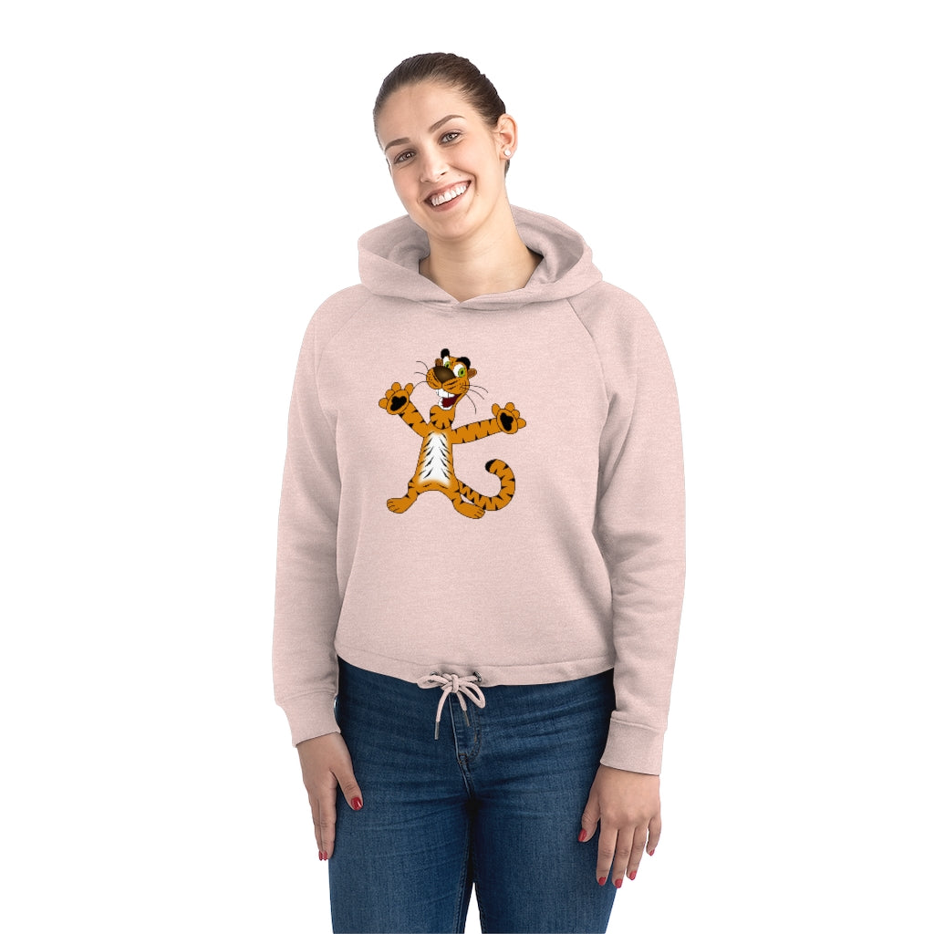 Tiger Women's Bower Cropped Hoodie Sweatshirt