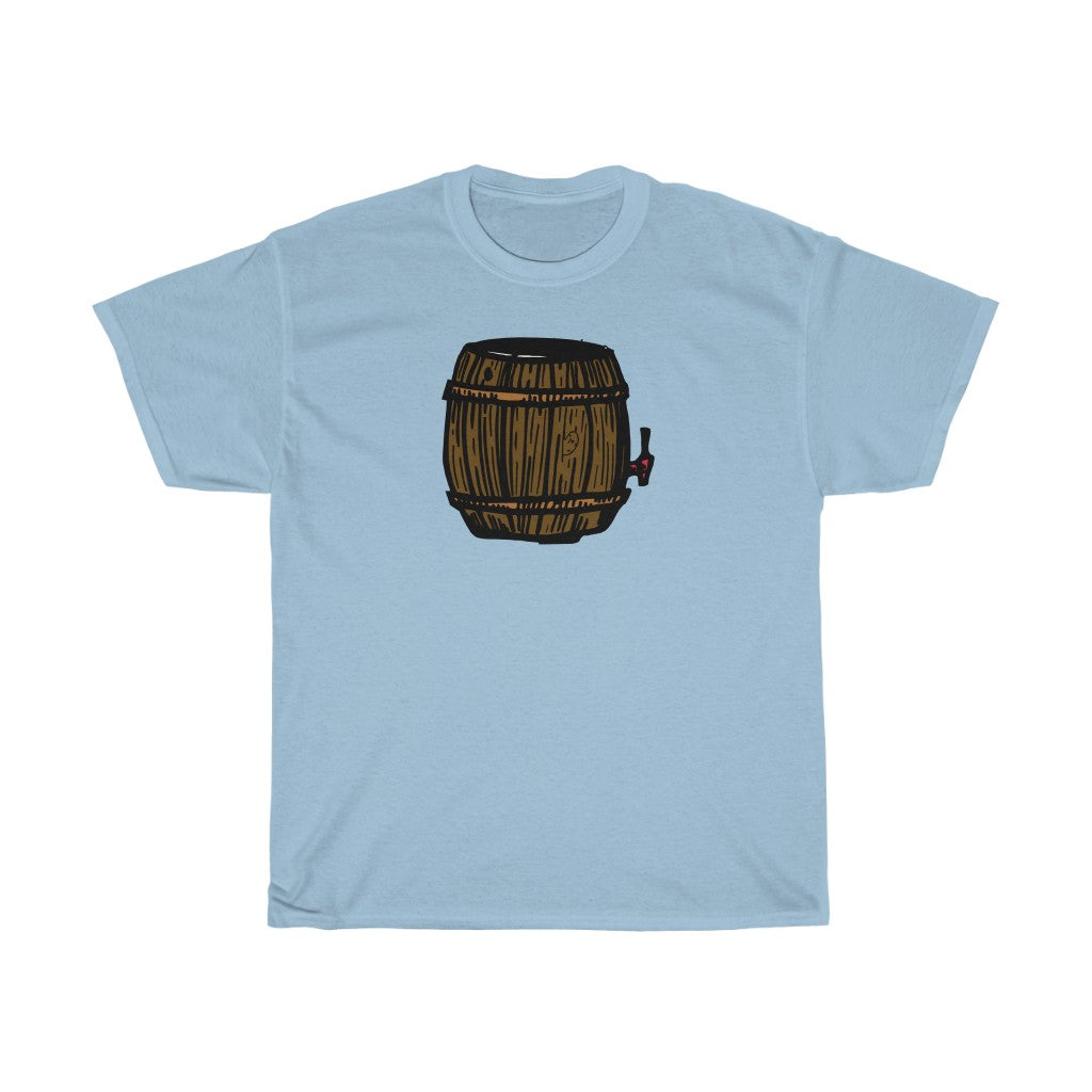 Beer Keg Unisex Heavy Cotton Tee