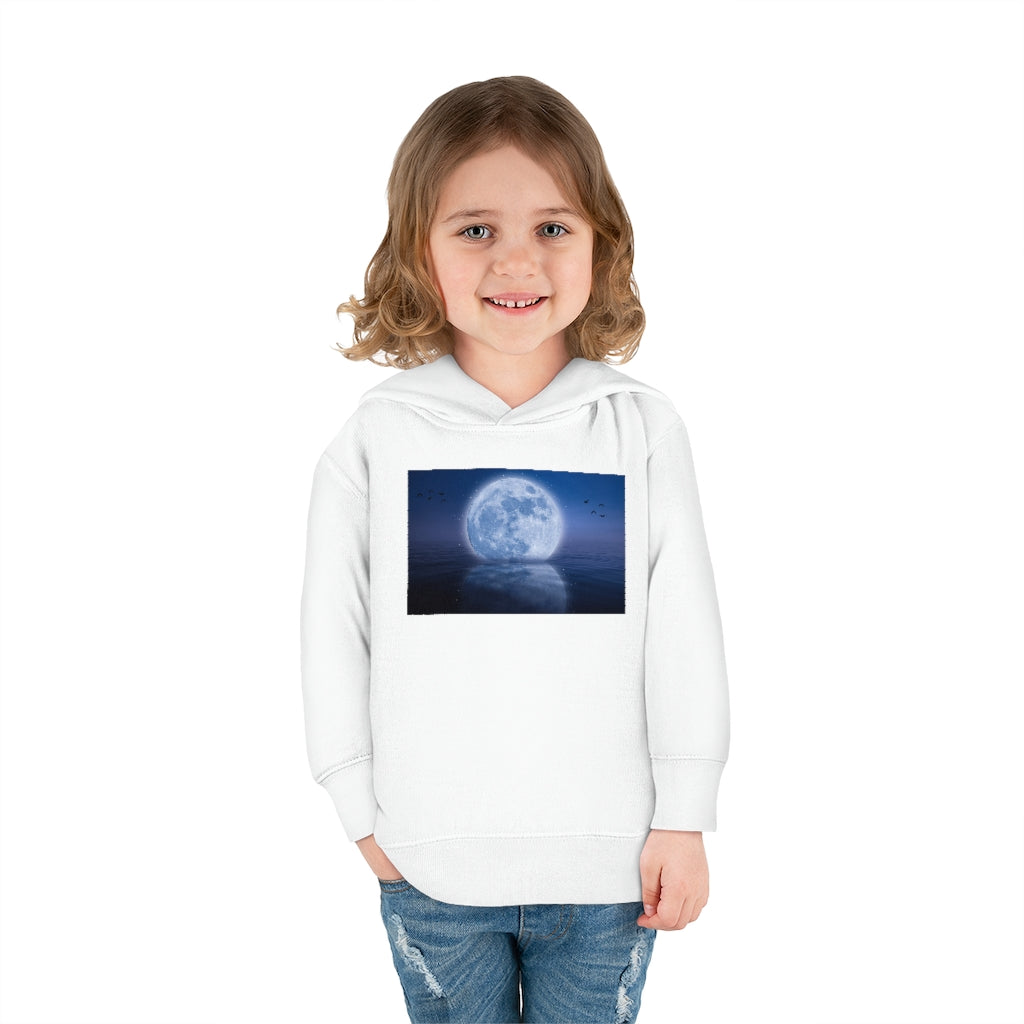 Mystical Moon Toddler Pullover Fleece Hoodie