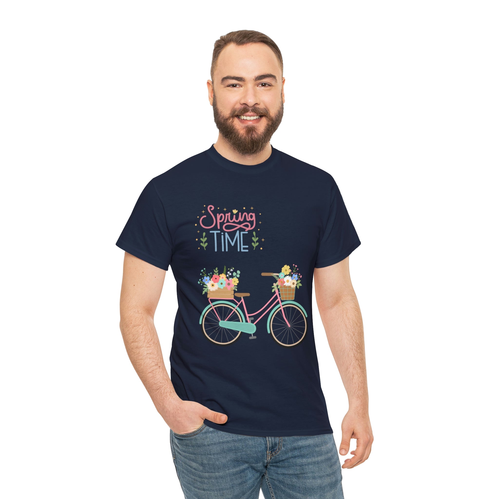 Spring Time Unisex Heavy Cotton Tee