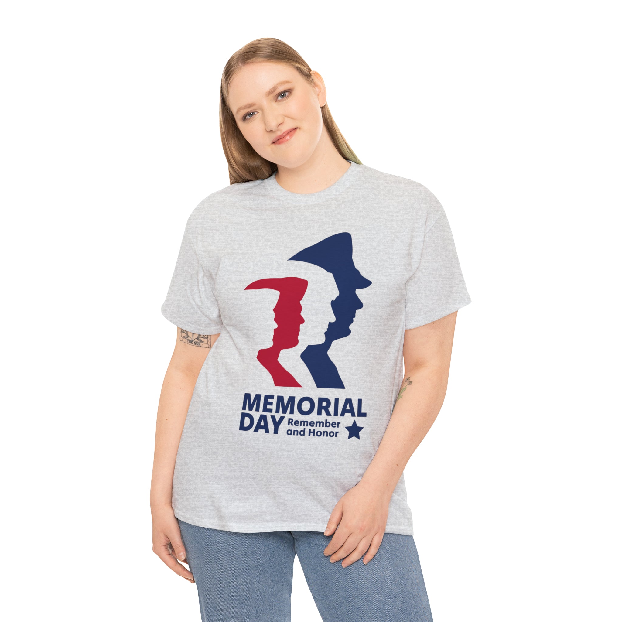 Memorial Day Heroes Unisex Heavy Cotton Tee