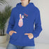 Happy Easter Day Bunny Unisex Heavy Blend™ Hooded Sweatshirt