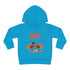 Cute Thanksgiving Turkey Pilgrim Toddler Pullover Fleece Hoodie