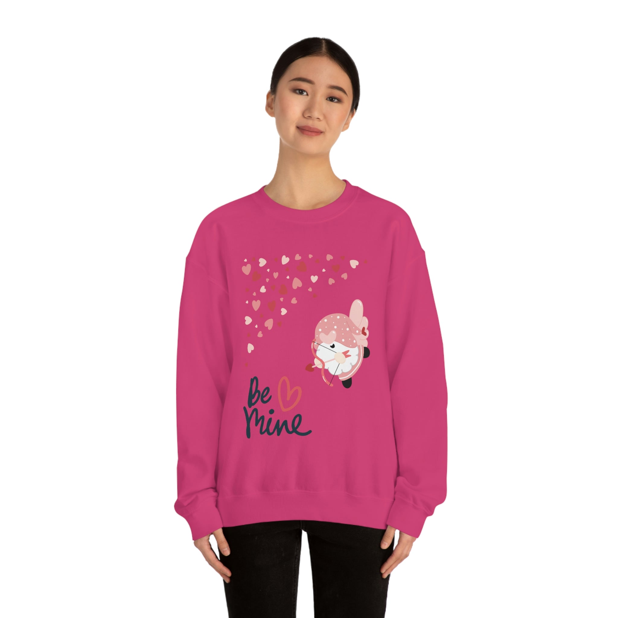 Be Mine Gnome!! Unisex Heavy Blend™ Crewneck Sweatshirt