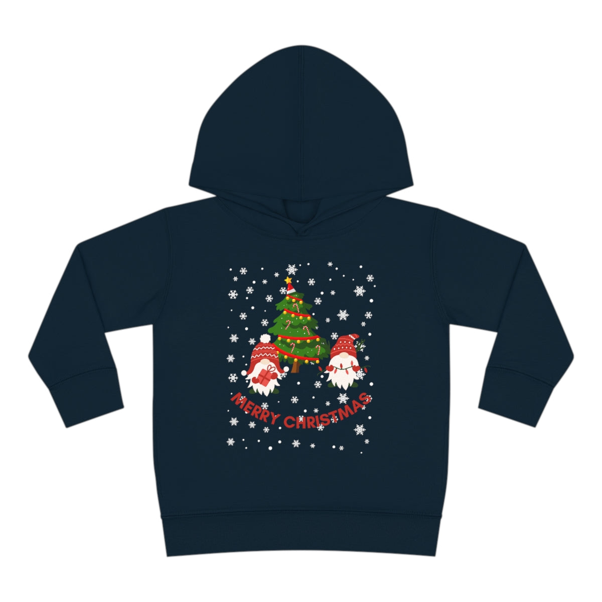 Merry & Bright Holidays ChristmasToddler Pullover Fleece Hoodie