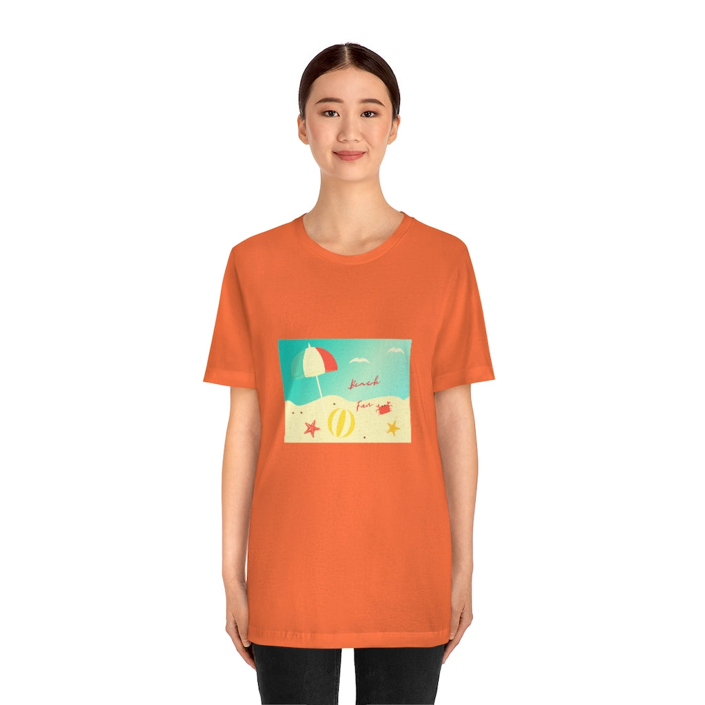 Beach Fun Unisex Jersey Short Sleeve Tee