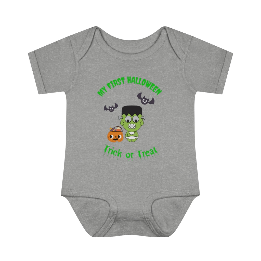 My First Halloween Infant Baby Rib Bodysuit