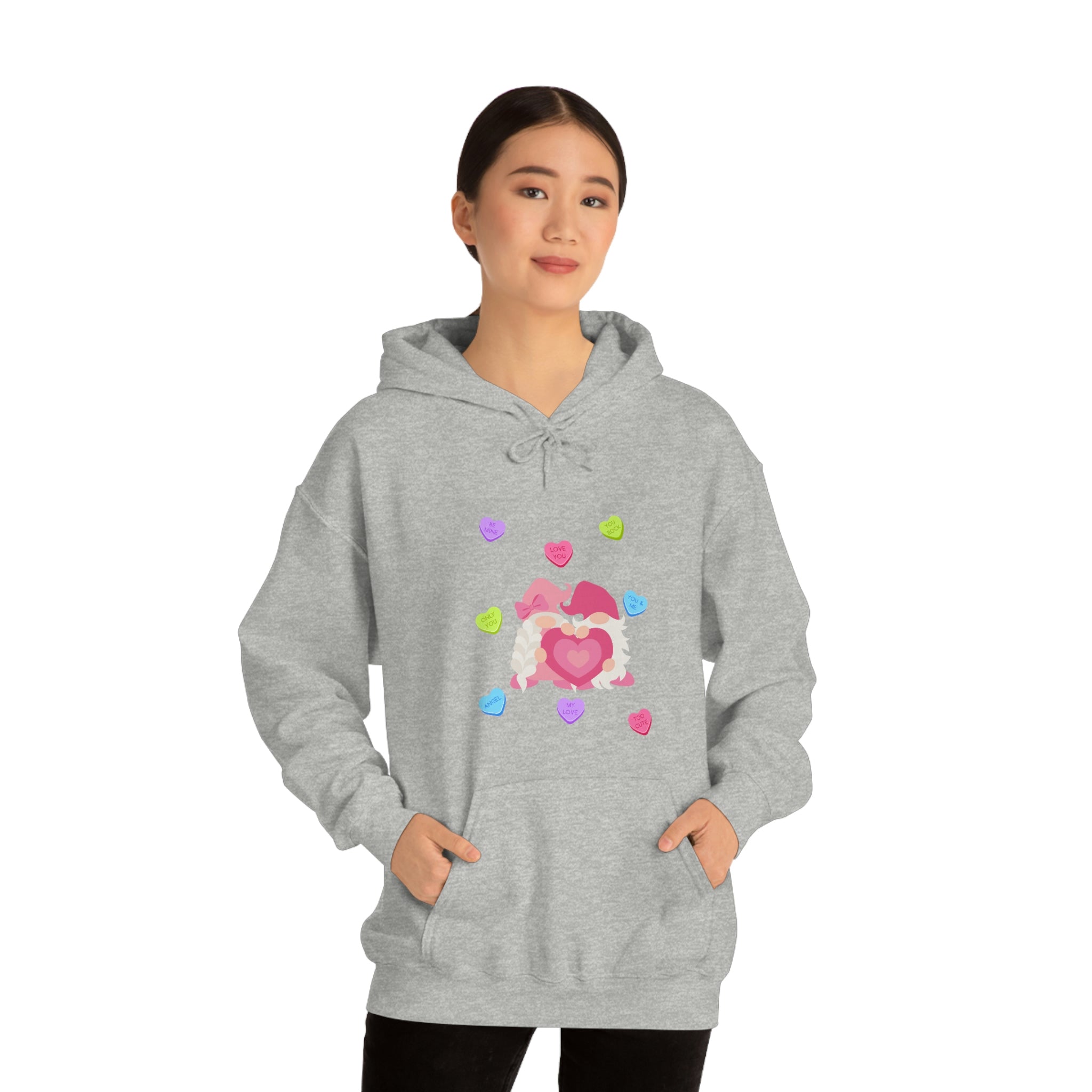 You Gnome I Love you!! Unisex Heavy Blend™ Hooded Sweatshirt