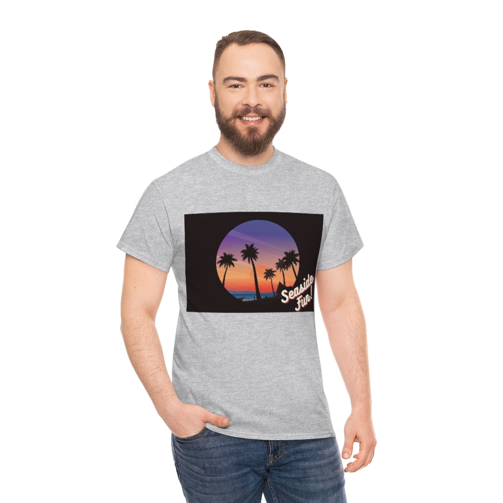 Seaside Fun Unisex Heavy Cotton Tee