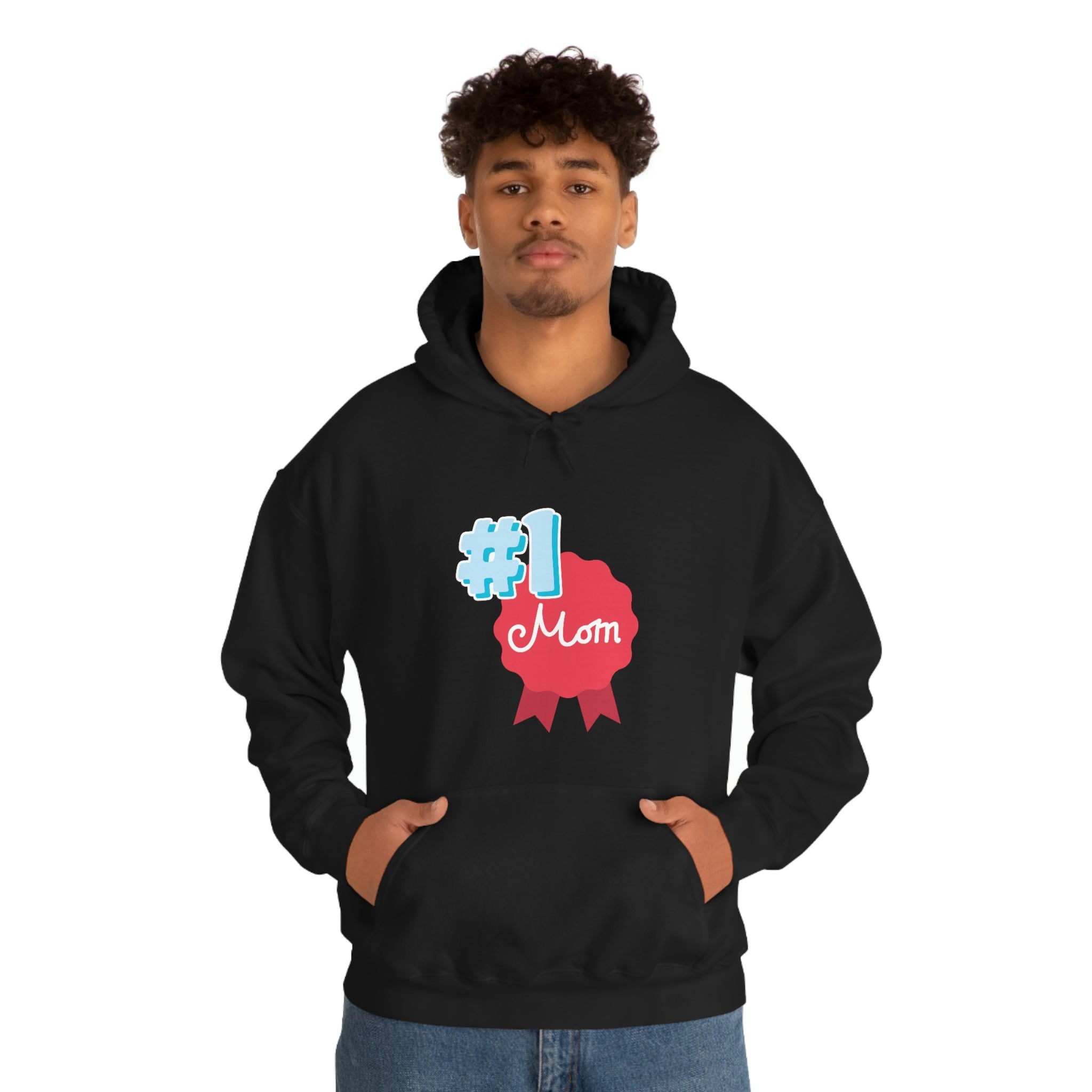 Mom You're No.1 Unisex Heavy Blend™ Hooded Sweatshirt