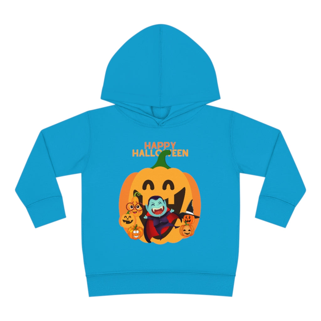 Count Vlad Happy Thanksgiving Toddler Pullover Fleece Hoodie