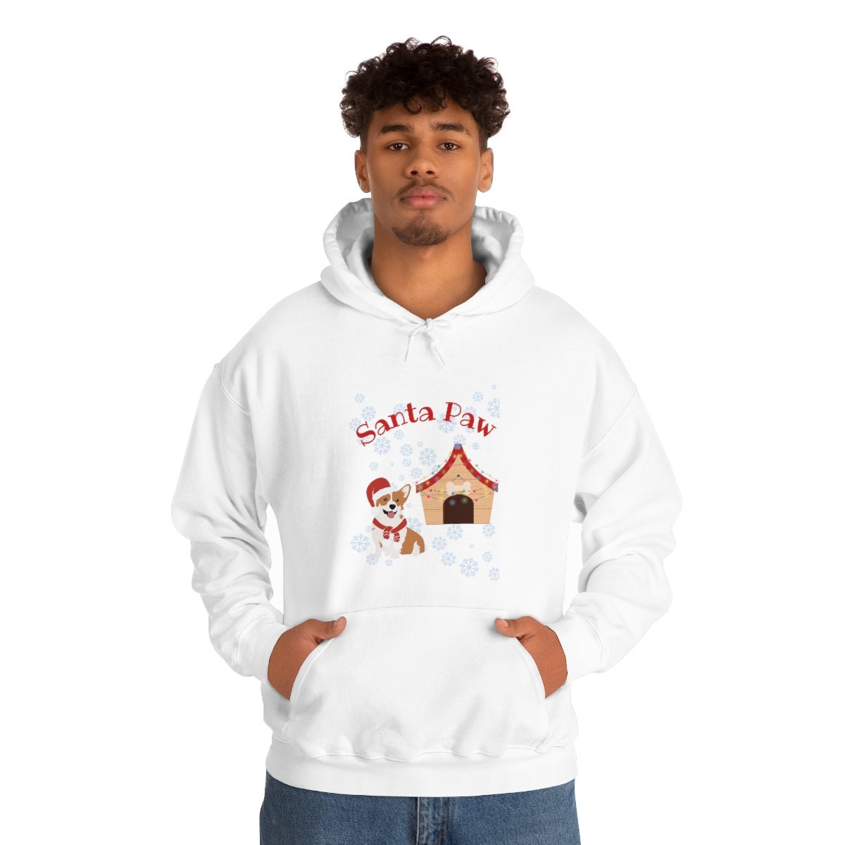 Santa Paw Unisex Heavy Blend™ Hooded Sweatshirt