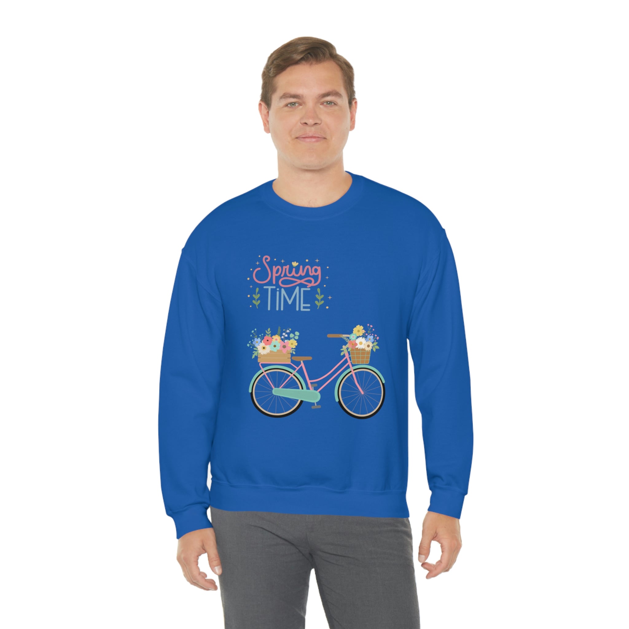 Spring Time Unisex Heavy Blend™ Crewneck Sweatshirt