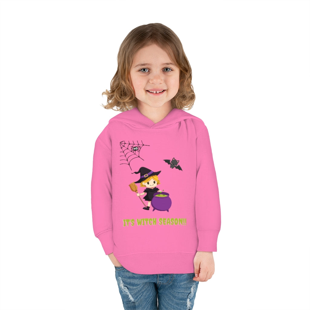 It's Witch Season Toddler Pullover Fleece Hoodie