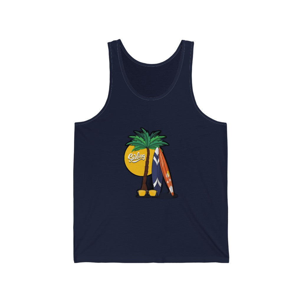 Surfer Unisex Jersey Tank