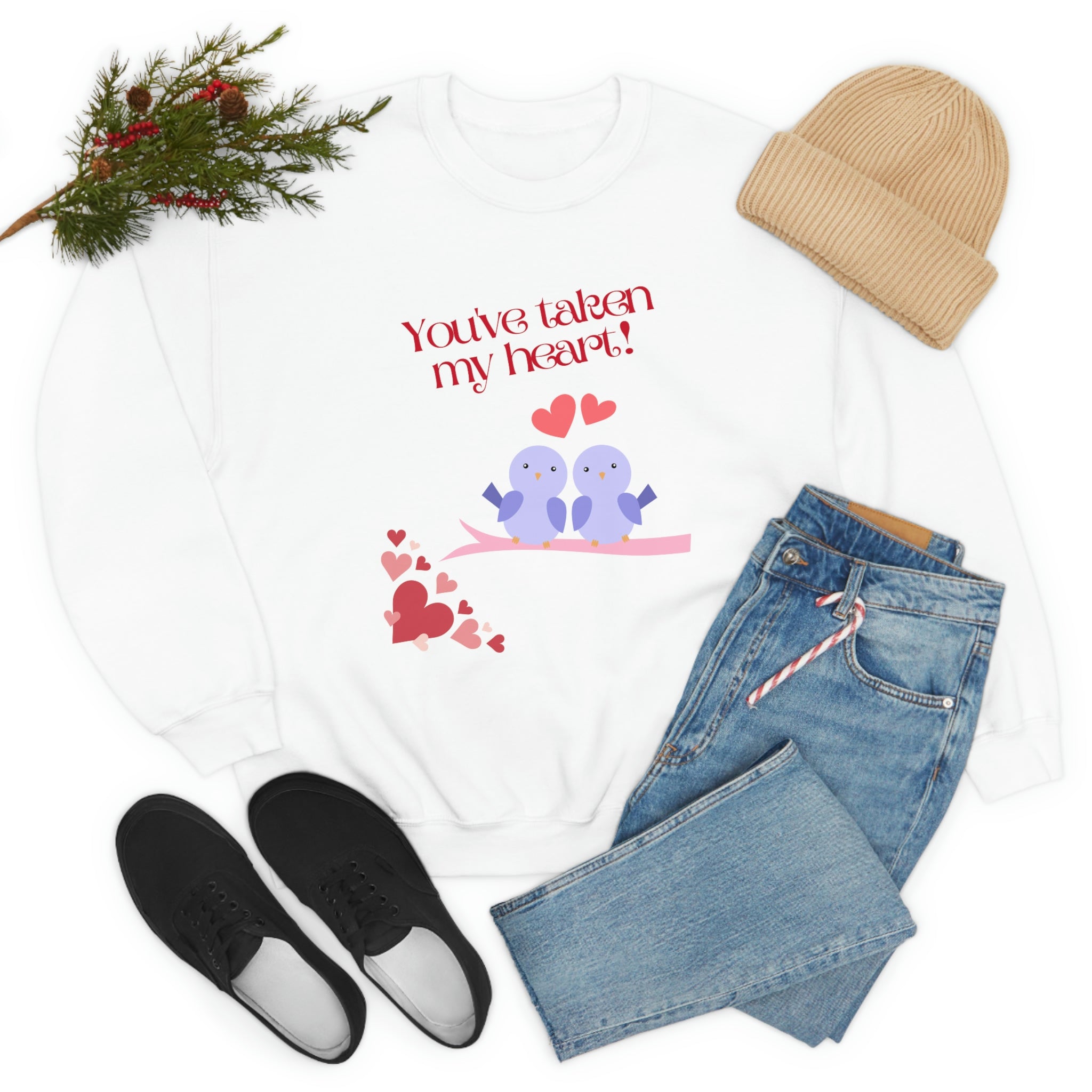 You've Taken My Heart! Unisex Heavy Blend™ Crewneck Sweatshirt