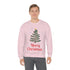 Merry Christmas Tree Unisex Heavy Blend™ Crewneck Sweatshirt
