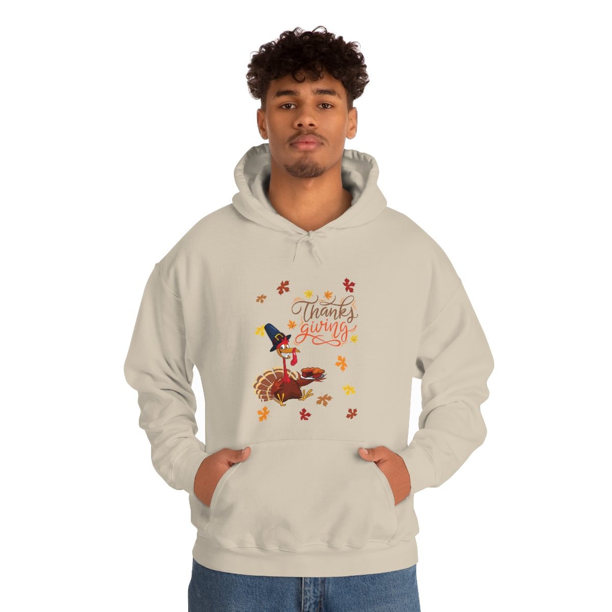 Thanksgiving Turkey Unisex Heavy Blend™ Hooded Sweatshirt
