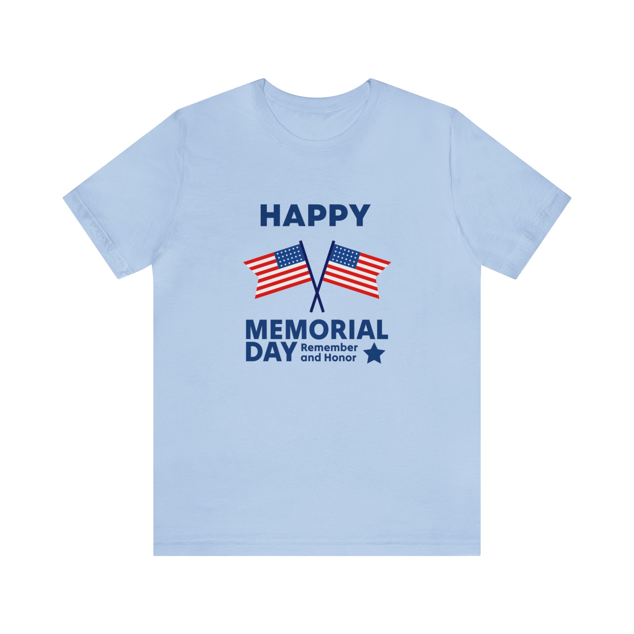 Happy Memorial Day Unisex Jersey Short Sleeve Tee