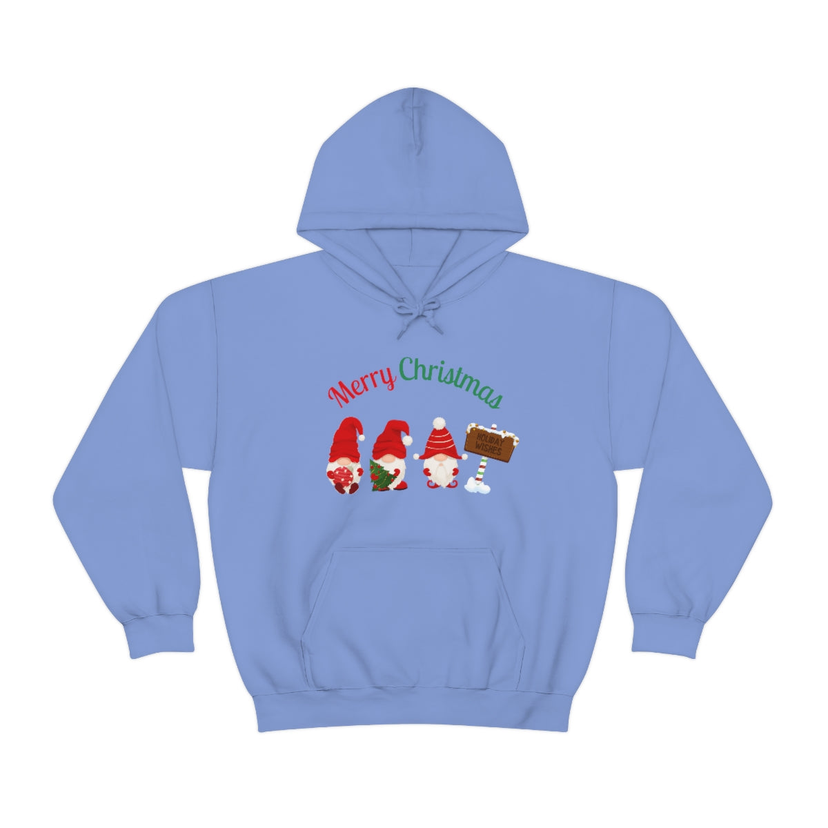 Cute Gnome Merry Christmas Unisex Heavy Blend™ Hooded Sweatshirt