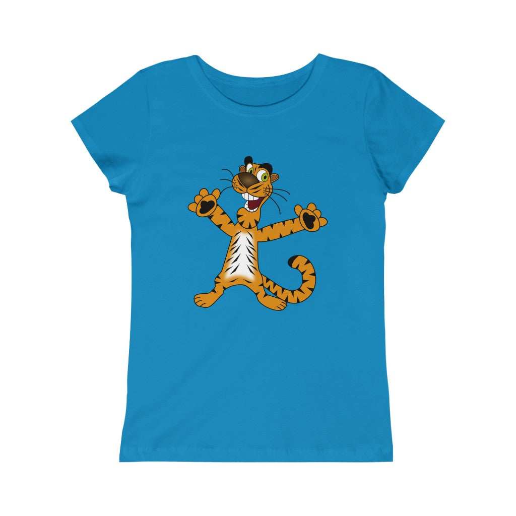 Little Tigers Girls Princess Tee