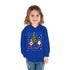 Merry & Bright Holidays ChristmasToddler Pullover Fleece Hoodie