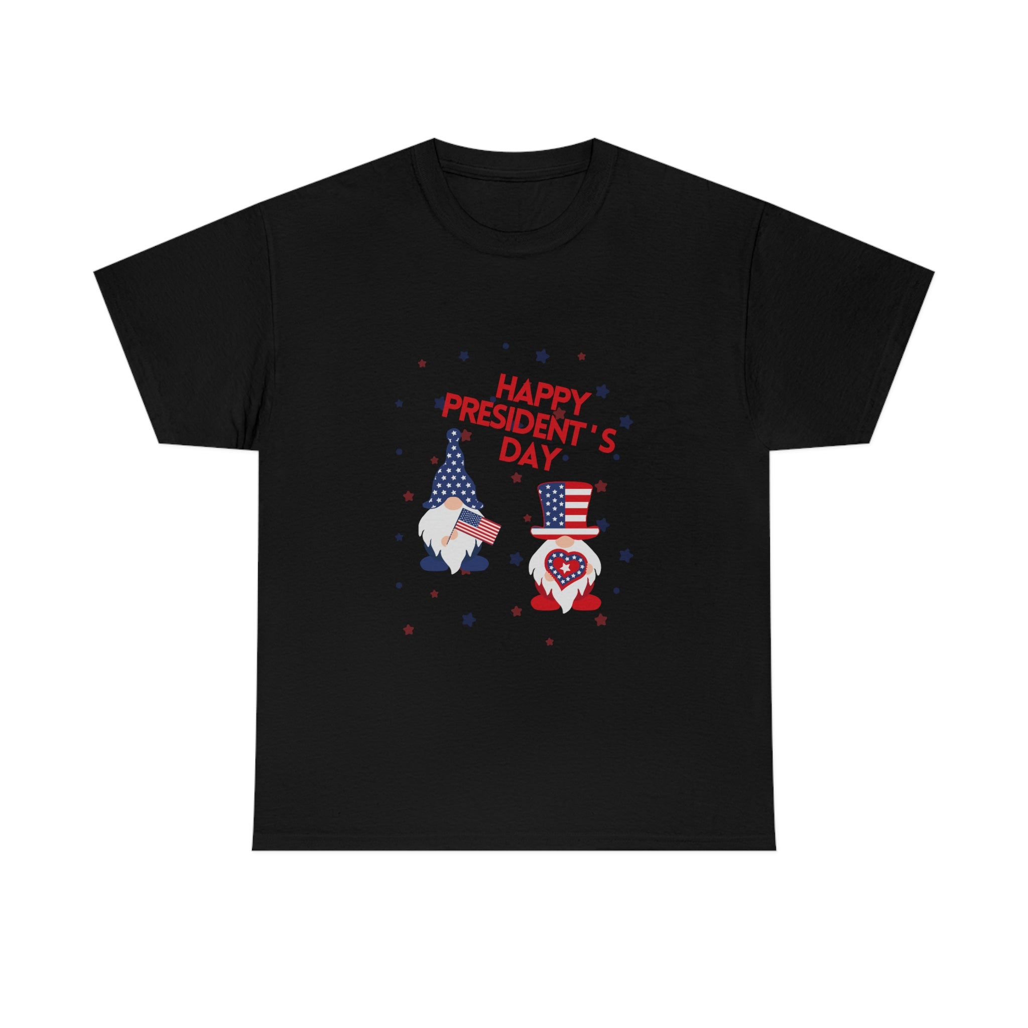 Happy President's Day Gnome Unisex Heavy Cotton Tee