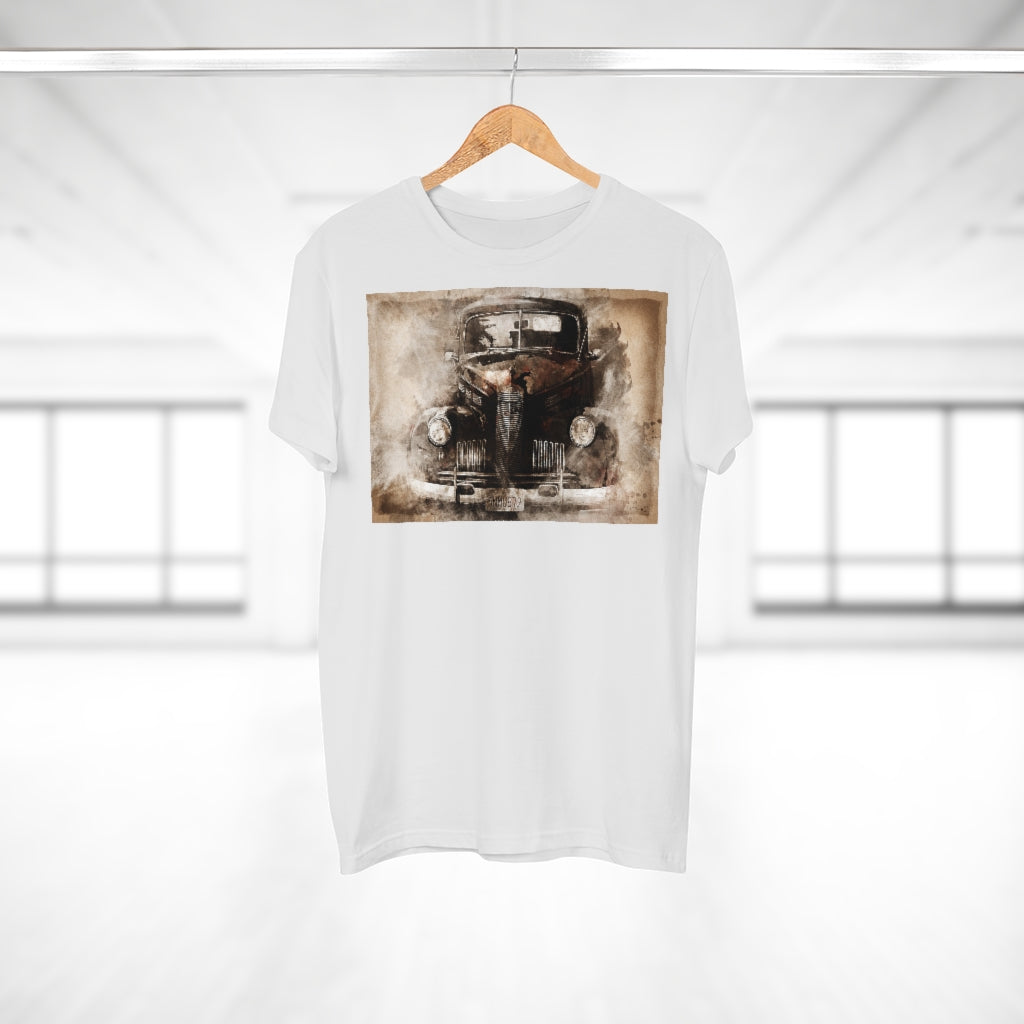 Old Truck Single Jersey Men's T-shirt